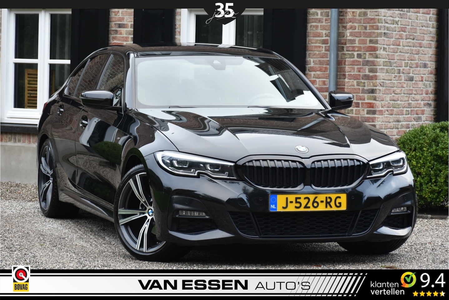 BMW 3-serie - 320i M-Sport Edition Navi Leer 19-Inch Led Memory NL-Auto! - AutoWereld.nl