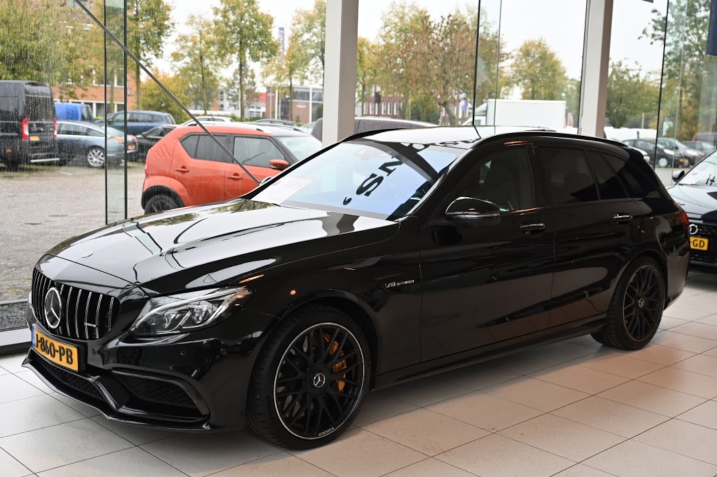 Mercedes-Benz C-klasse - 63 AMG S keramische/Head up/360Camera - AutoWereld.nl