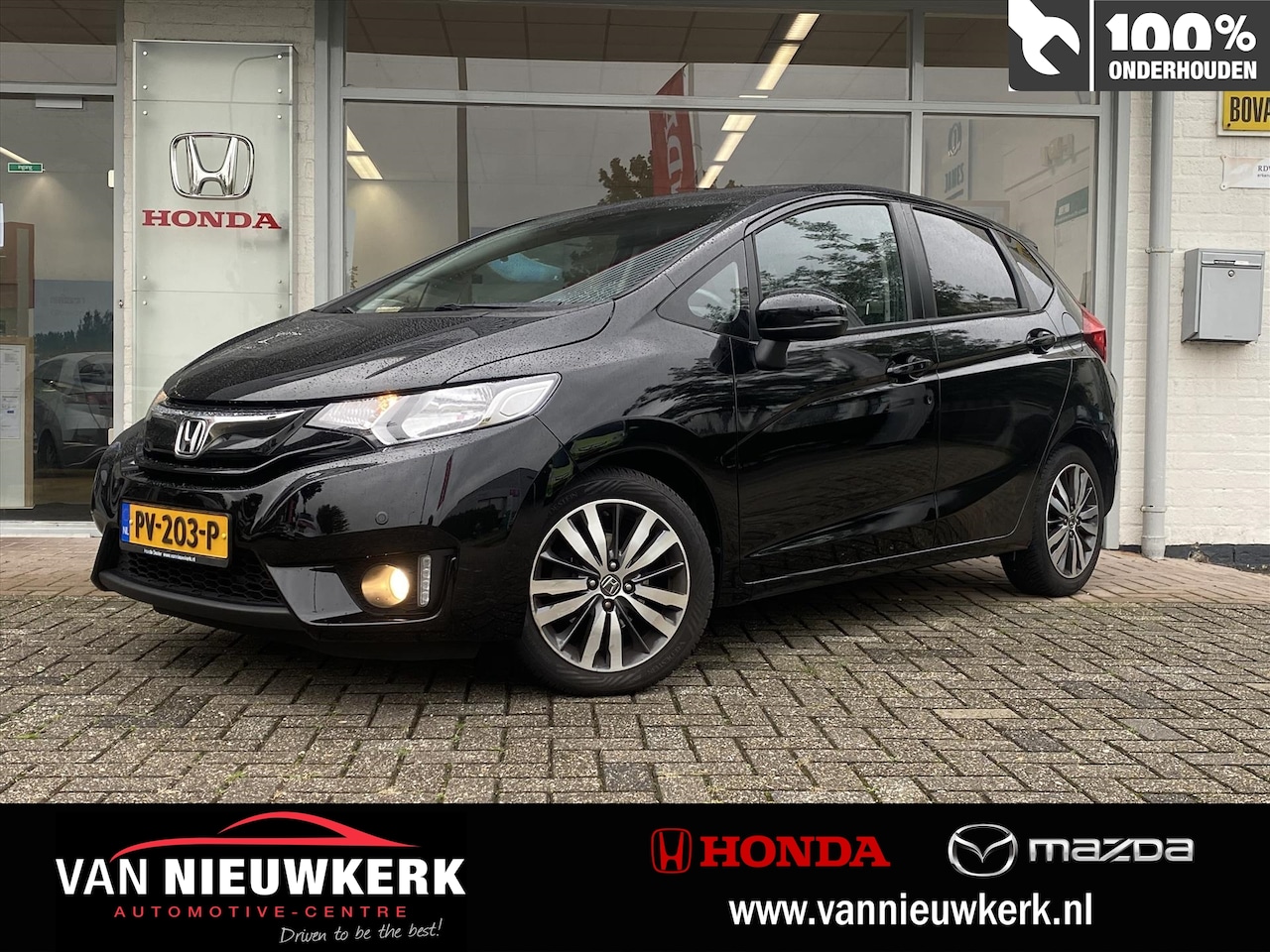 Honda Jazz - 1.3 i-VTEC Automaat Elegance | Navi | Camera | Climate Control - AutoWereld.nl