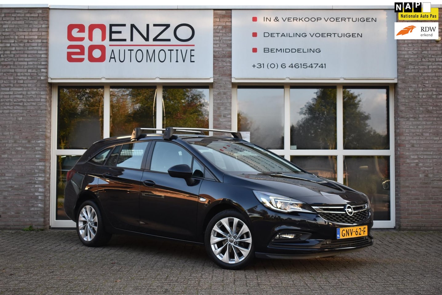 Opel Astra Sports Tourer - 1.4 Turbo Vol Opties Weinig kms Carpass 1e eigenaar - AutoWereld.nl