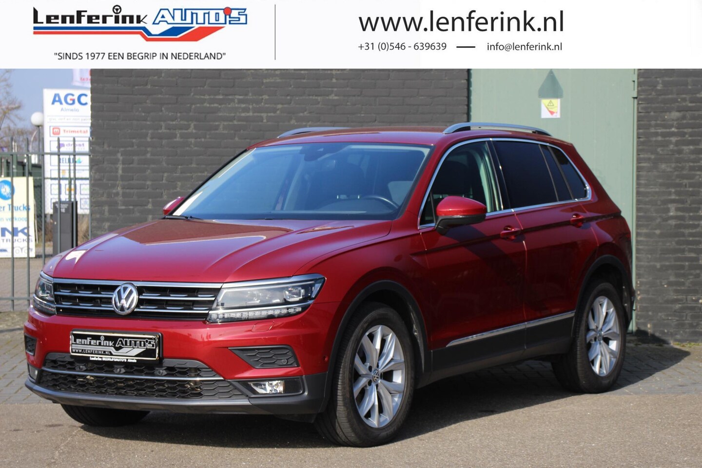 Volkswagen Tiguan - 2.0 TDI 150 pk DSG Aut. GRIJS KENTEKEN Navi 360 Camera, LED Koplampen, Parkeerhulp, Bijtel - AutoWereld.nl