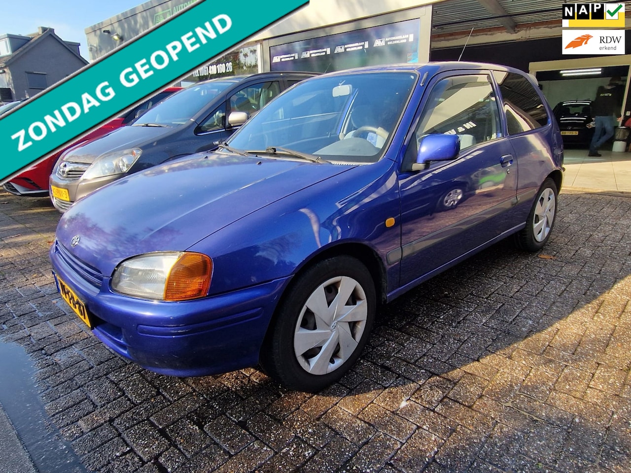 Toyota Starlet - 1.3-16V Blue | NIEUWE APK | ZO MEENEMEN | - AutoWereld.nl