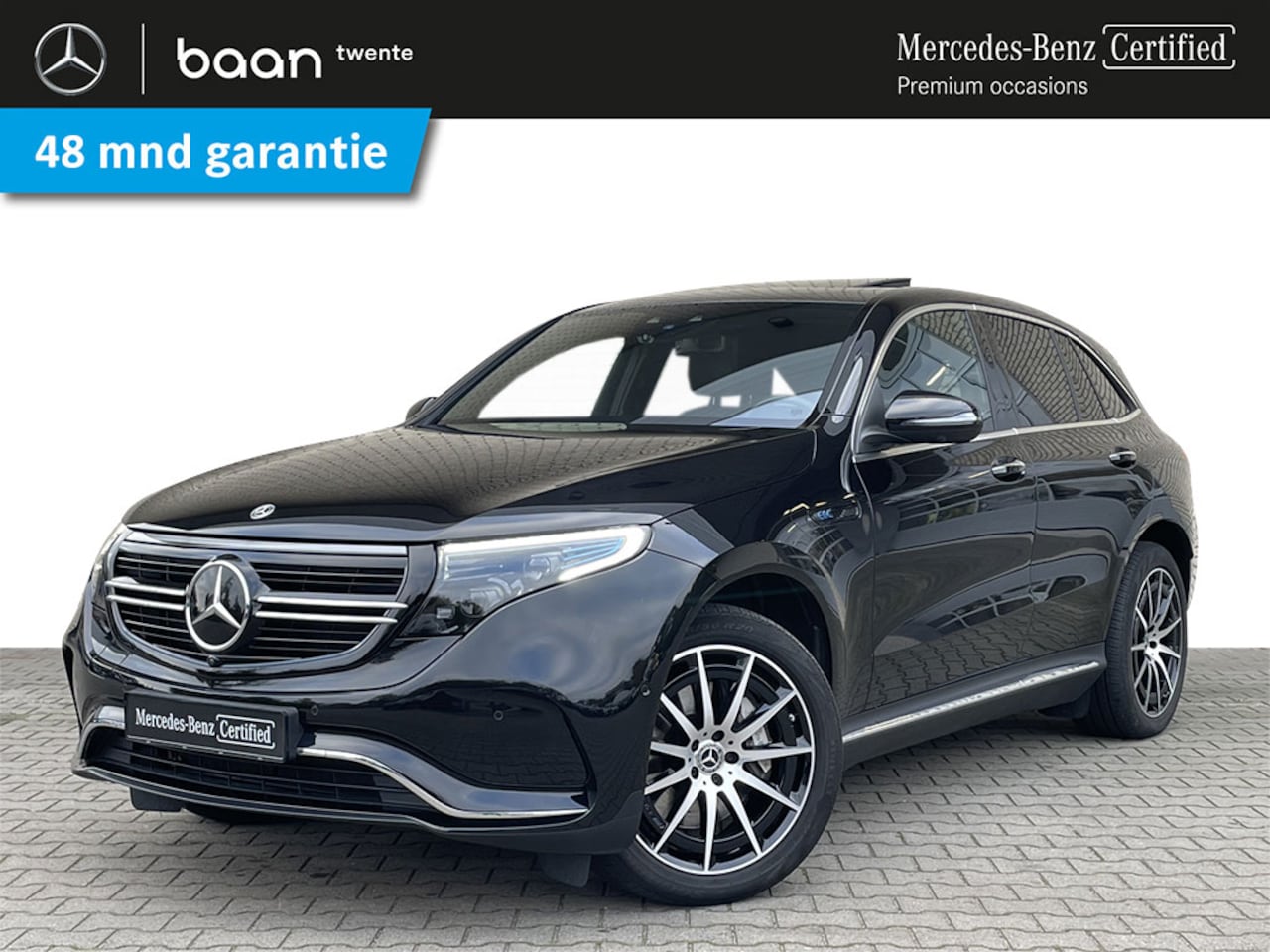 Mercedes-Benz EQC - 400 4-Matic AMG Line 80 kWh l Panoramadak l Head-up l Trekhaak l Carplay l Memory Seats l - AutoWereld.nl