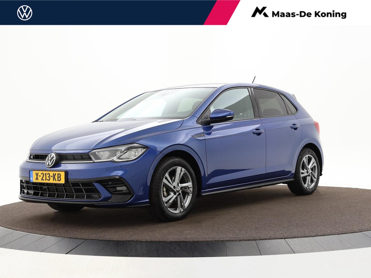 Volkswagen Polo - 1.0 Tsi / 95pk DSG R-Line · ACC · Keyless · Camera · Navi · App-Connect · P-Sensoren · 16' - AutoWereld.nl