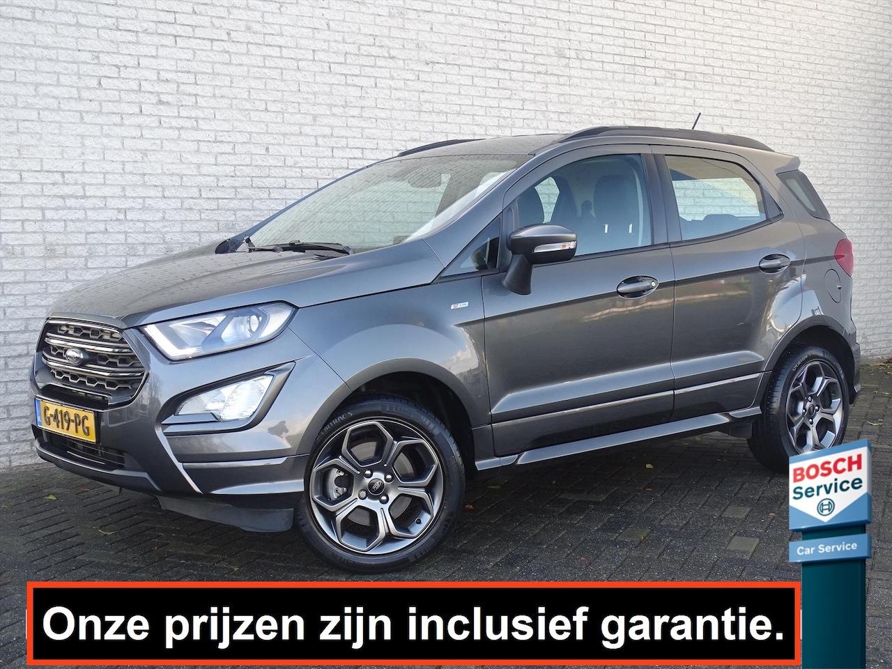 Ford EcoSport - ST-LINE 125PK TREKHAAK/NAVI/LMV/PDC/CLIMATE/CRUISE - AutoWereld.nl