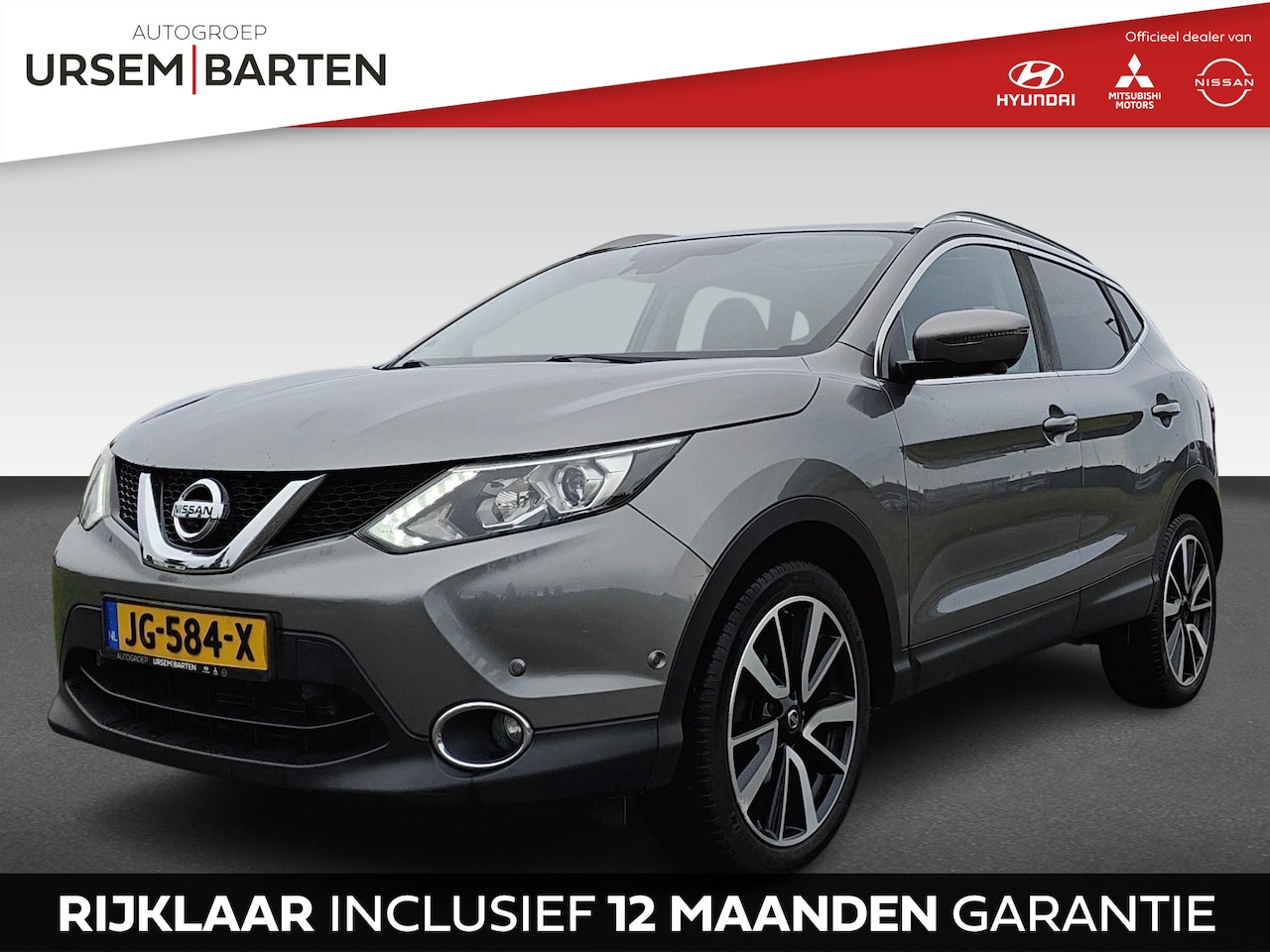 Nissan Qashqai - 1.2 Tekna | automaat | leder | panoramadak | stoelverwarming - AutoWereld.nl