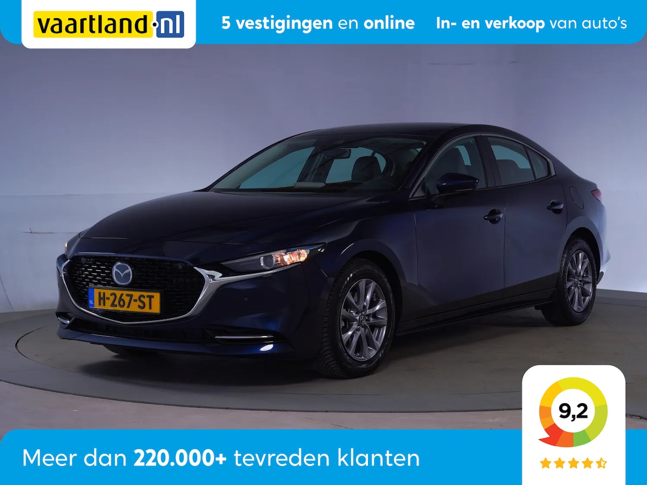 Mazda 3 - 2.0 SA-X Hybrid Comfort Bose 180Pk [ Leder Nav ] - AutoWereld.nl