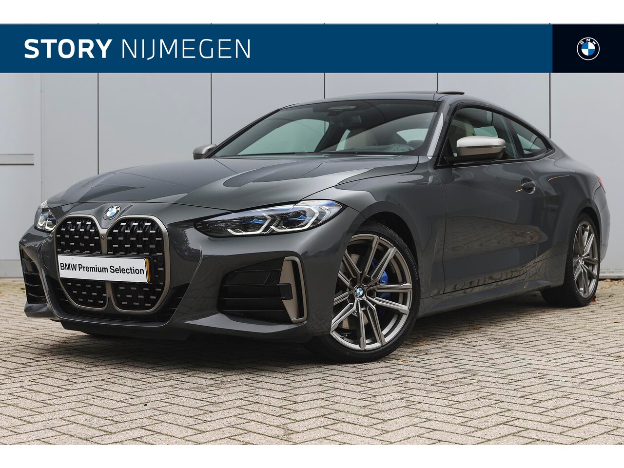 BMW 4-serie Coupé - M440i xDrive High Executive Automaat / Schuif-kanteldak / Trekhaak / Laserlicht / M Adapti - AutoWereld.nl