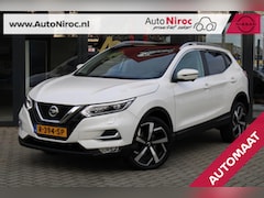 Nissan Qashqai - DIG-T 160 DCT Premium Edition | AUTOMAAT | PANORAMADAK | LEDER | STOELVERWARMING | TREKHAA