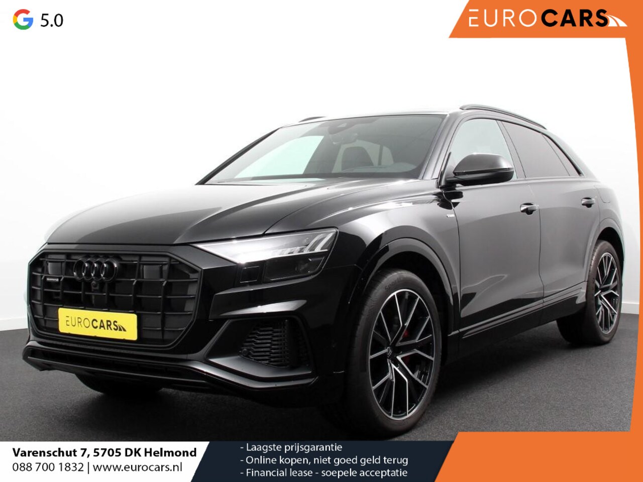 Audi Q8 - 55 TFSI e quattro Pro Line S Competition Plus | Leder | Carbon Pack | LED | Adaptief cruis - AutoWereld.nl