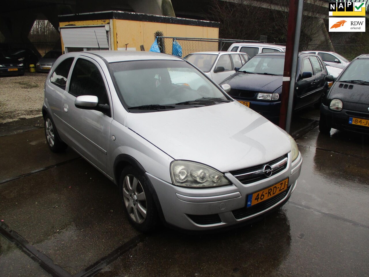 Opel Corsa - 1.2-16V Full Rhythm airco elek pak nap apk - AutoWereld.nl