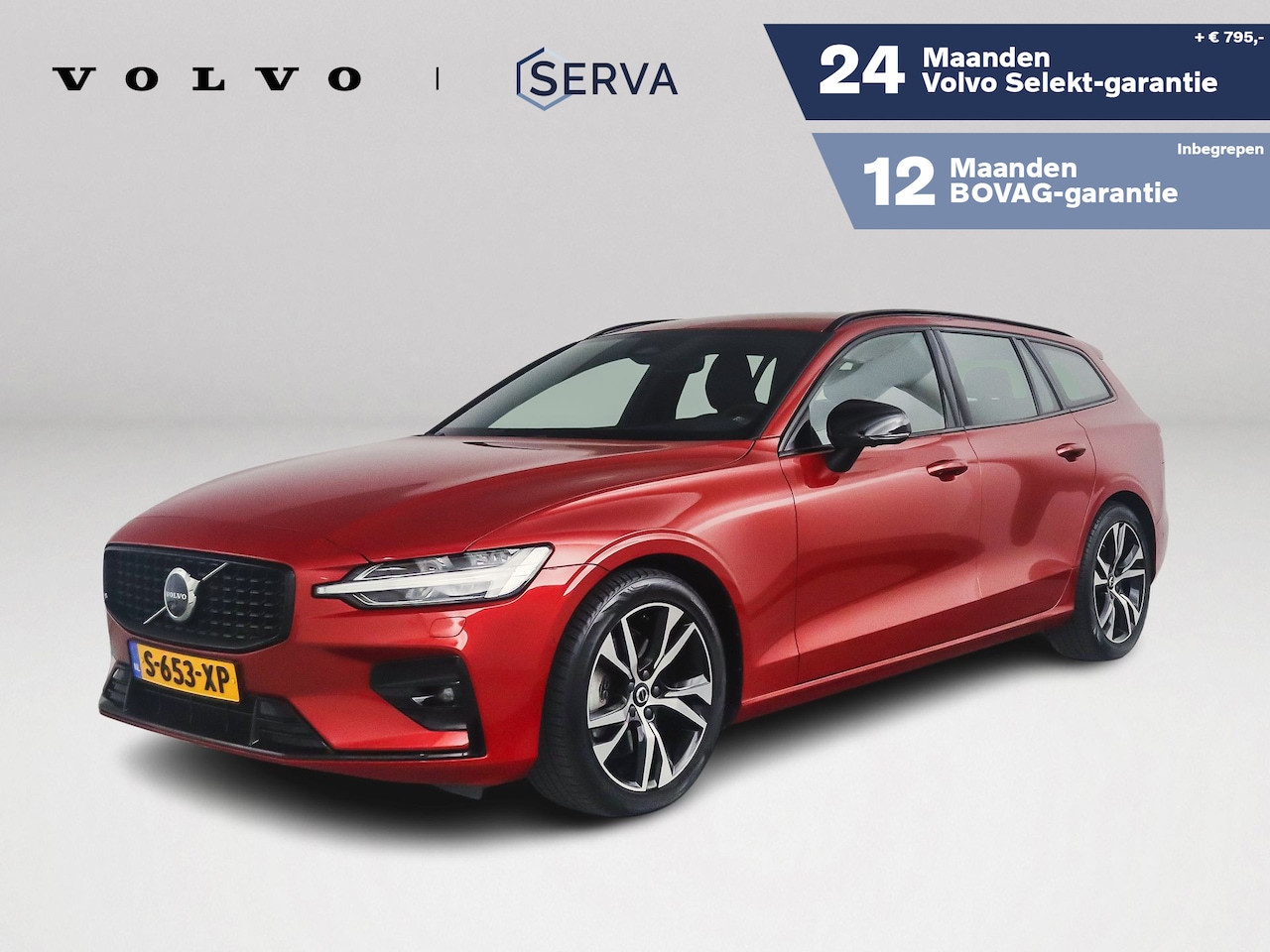 Volvo V60 - B3 Plus Dark | Harman Kardon | 360º camera | Stoel- en stuurverwarming | Trekhaak - AutoWereld.nl