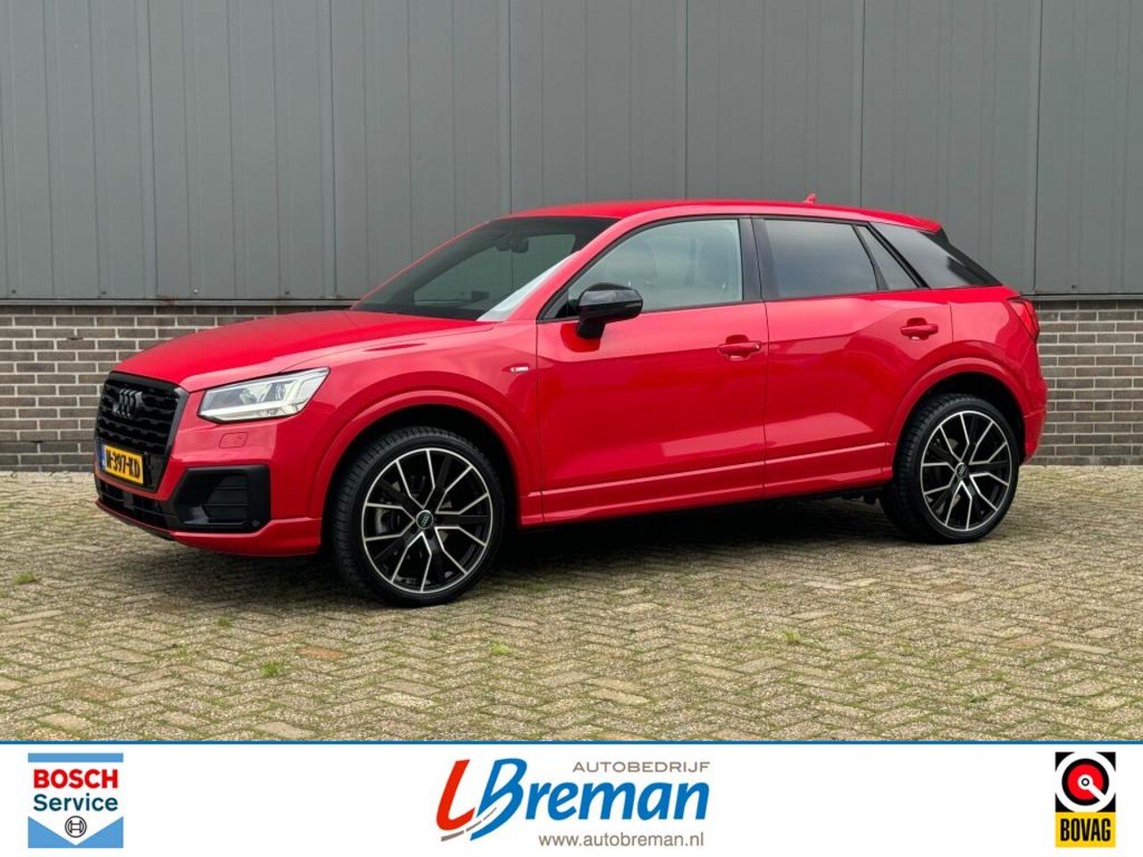 Audi Q2 - 1.4 TFSI S-line 150pk Automaat Tango rood metallic - AutoWereld.nl