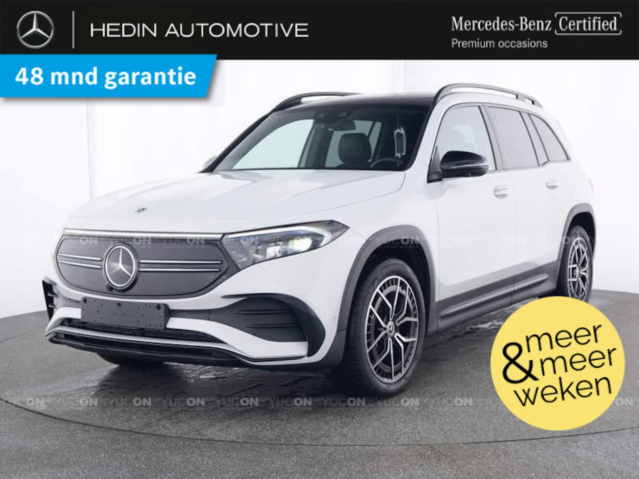 Mercedes-Benz EQB - EQB 250+ AMG Line | Premium Pakket | Nightpakket | Distronic | Panoramadak | Burmester Aud - AutoWereld.nl