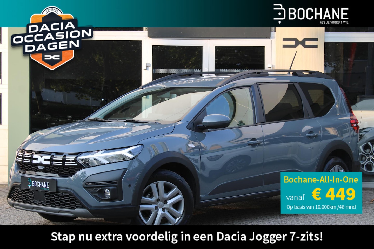 Dacia Jogger - 1.0 TCe 110 Expression 7 PERSOONS | NAVI | CAMERA | CRUISE CONTROL | - AutoWereld.nl