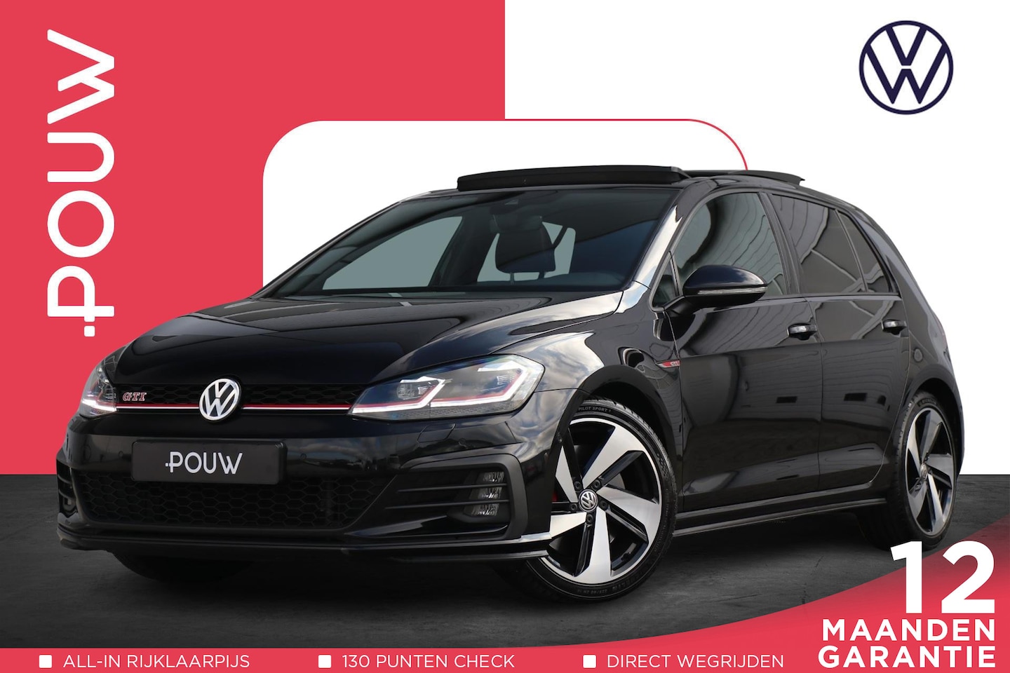 Volkswagen Golf - GTI 2.0 TSI 245pk Performance | Panoramadak | Navigatie | Stoelverwarming | Achteruitrijca - AutoWereld.nl