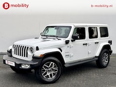 Jeep Wrangler Unlimited - 4xe 380PK Sahara 4X4 Hybride Trekhaak 1.587kg | Leer | Achteruitrijcamera | Adaptive Cruis