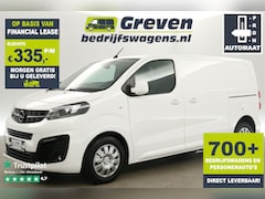 Opel Vivaro - 2.0 CDTI L2H1 Automaat Airco Camera Cruise Carplay PDC 3 Persoons LED 2xSchuifdeur Stoelve