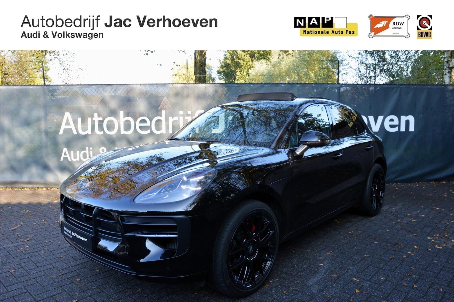 Porsche Macan - 2.9 GTS 380pk|Black Optik|Panoramdak|Luchtvering|Adaptive Cruise|Automaat| - AutoWereld.nl