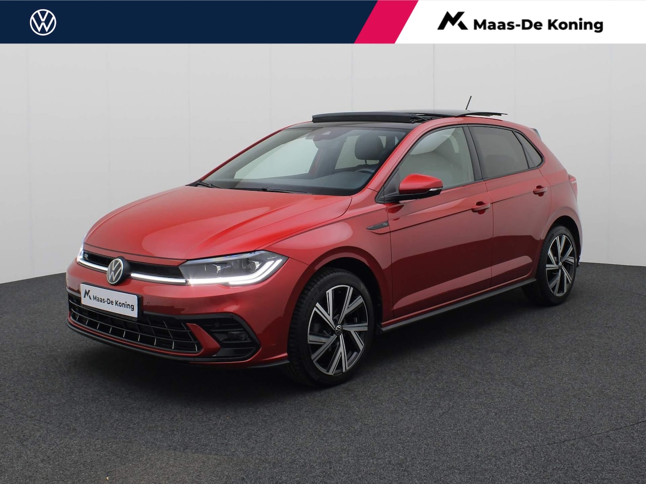 Volkswagen Polo - 1.0TSI/95PK R-Line DSG Panoramadak · Navigatie · Matrix-Led - AutoWereld.nl