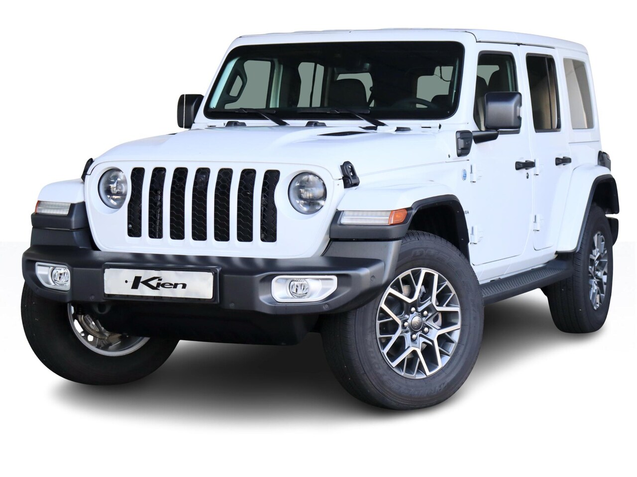 Jeep Wrangler Unlimited - 4xe 380 Sahara | Navi | Stoelverwarming | Leder Bekleding | - AutoWereld.nl