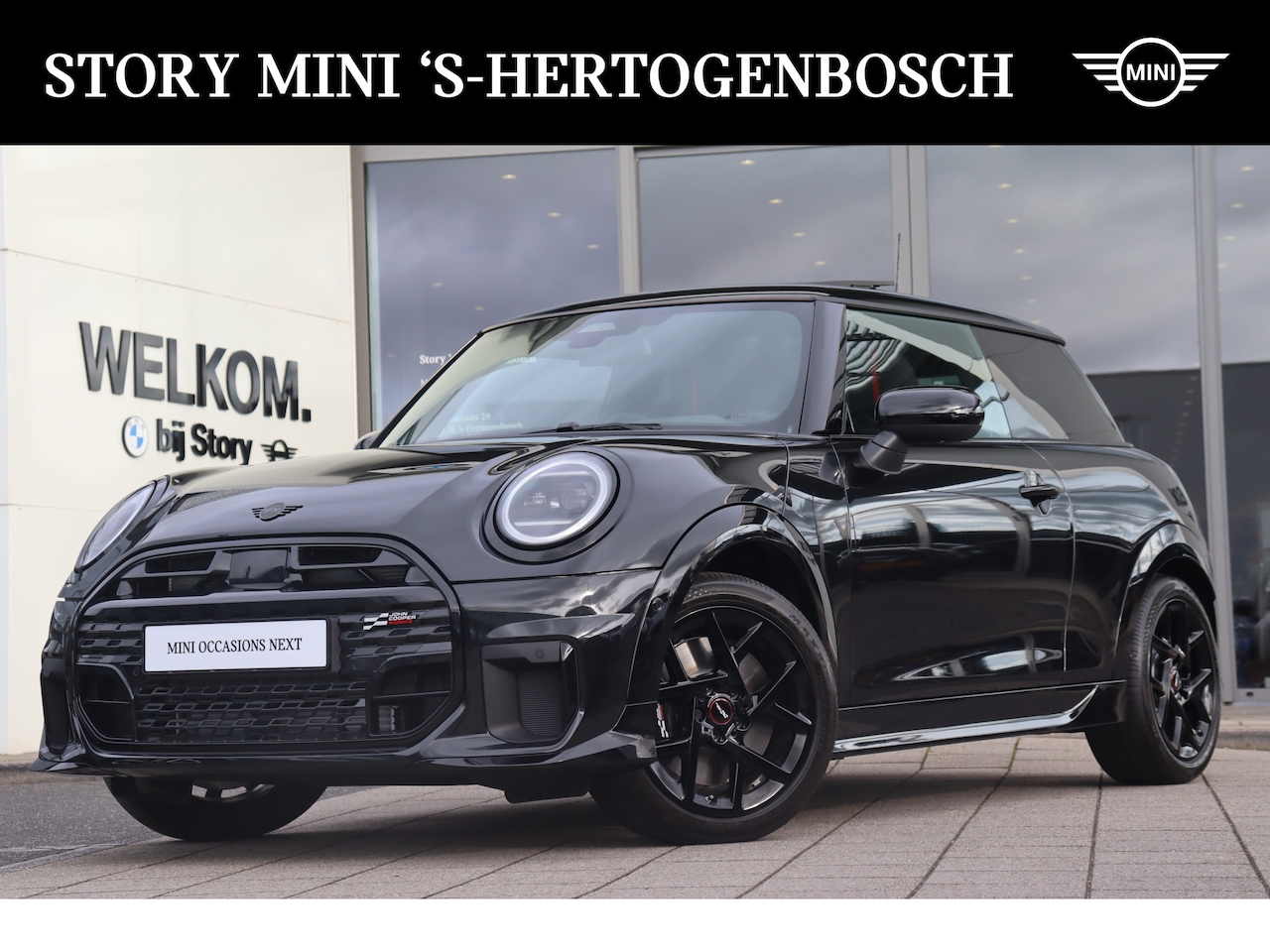 MINI Cooper - Hatchback C Automaat / JCW / Pakket M / 17" John Cooper Works Sprint Spoke black - AutoWereld.nl