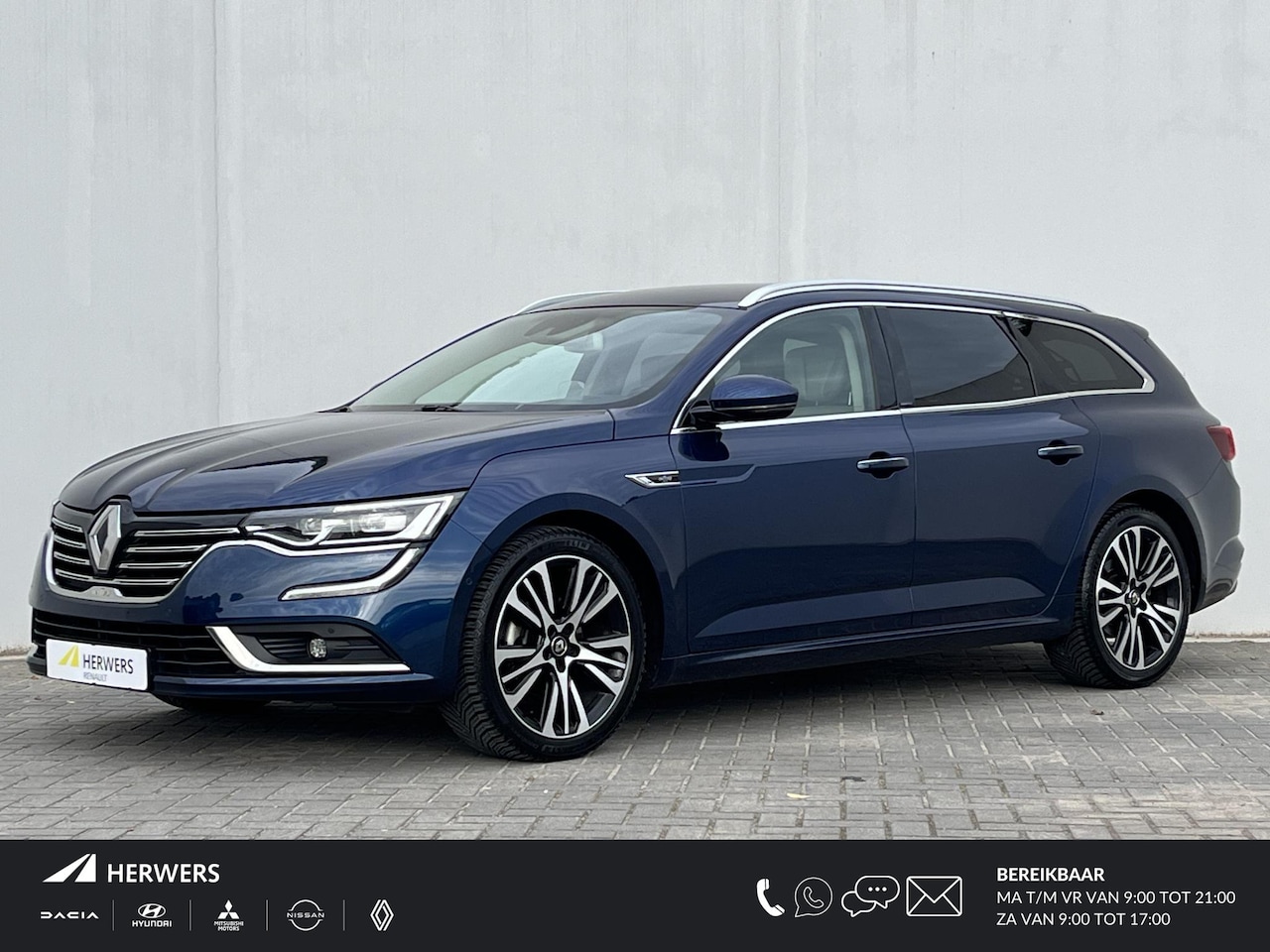 Renault Talisman Estate - 1.3 TCe 160PK EDC Automaat Initiale Paris / Uniek Liefhebbersauto/ Volledig Dealer Onderho - AutoWereld.nl