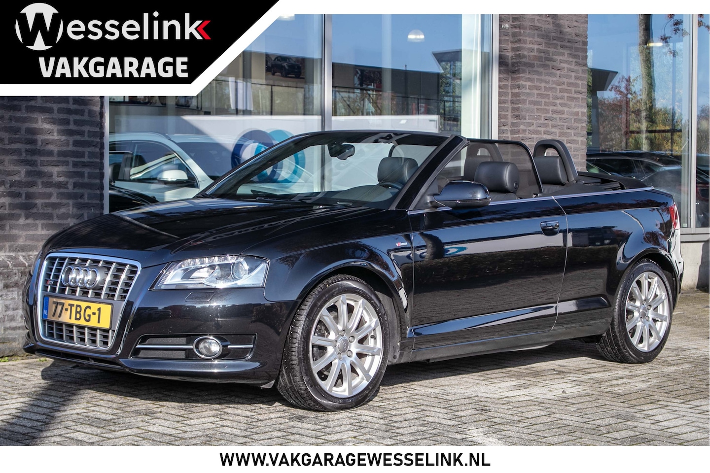 Audi A3 Cabriolet - 1.8 TFSI Ambition Pro Line S automaat All-in rijklrprs | S-line | Leer | Nav pro | Cruise - AutoWereld.nl