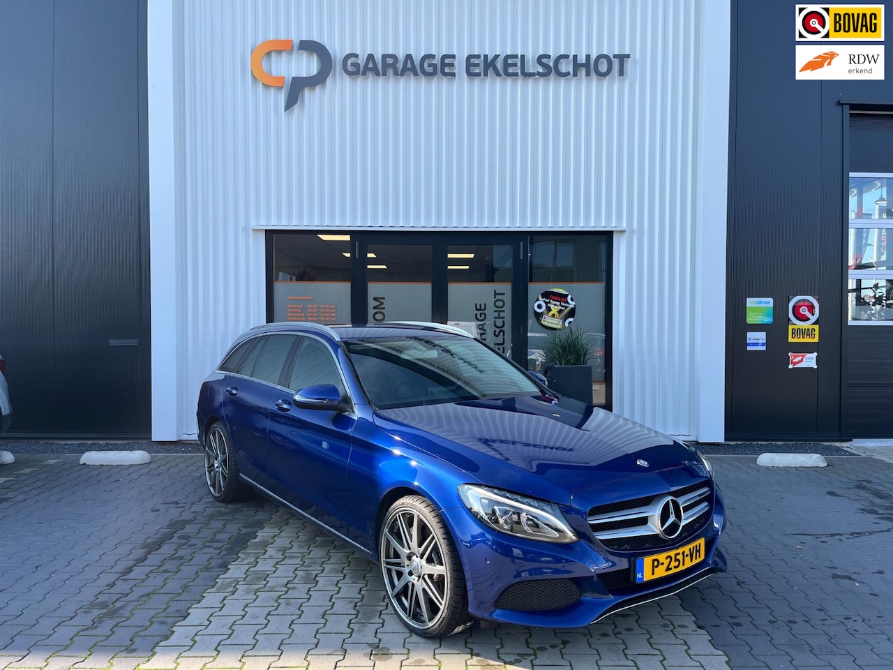 Mercedes-Benz C-klasse Estate - 350 e 20"/Leder/Navi - AutoWereld.nl