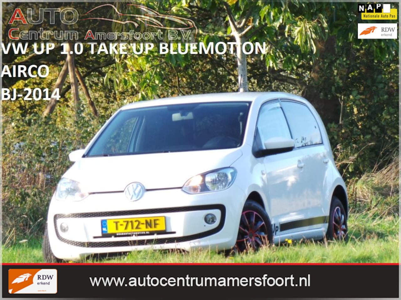 Volkswagen Up! - 1.0 take up! BlueMotion 1.0 take up! BlueMotion ( INRUIL MOGELIJK ) - AutoWereld.nl