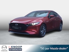 Mazda 3 - 3 2.0 e-SkyActiv-G M Hybrid 150 Exclusive-line + Design Pack - € 3.950.- VOORRAADKORTING