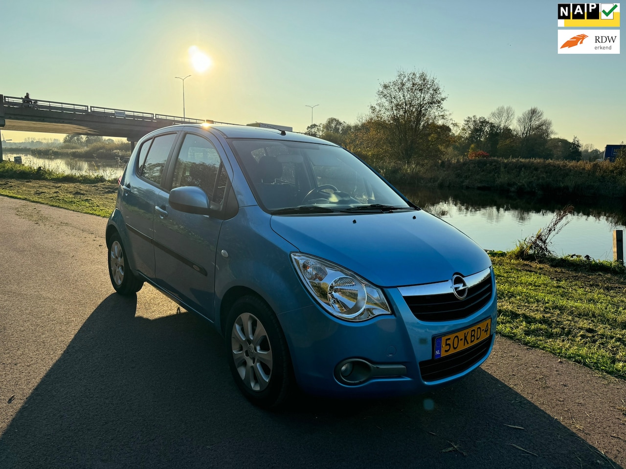 Opel Agila - 1.2 Enjoy|Automaat|Airco| - AutoWereld.nl