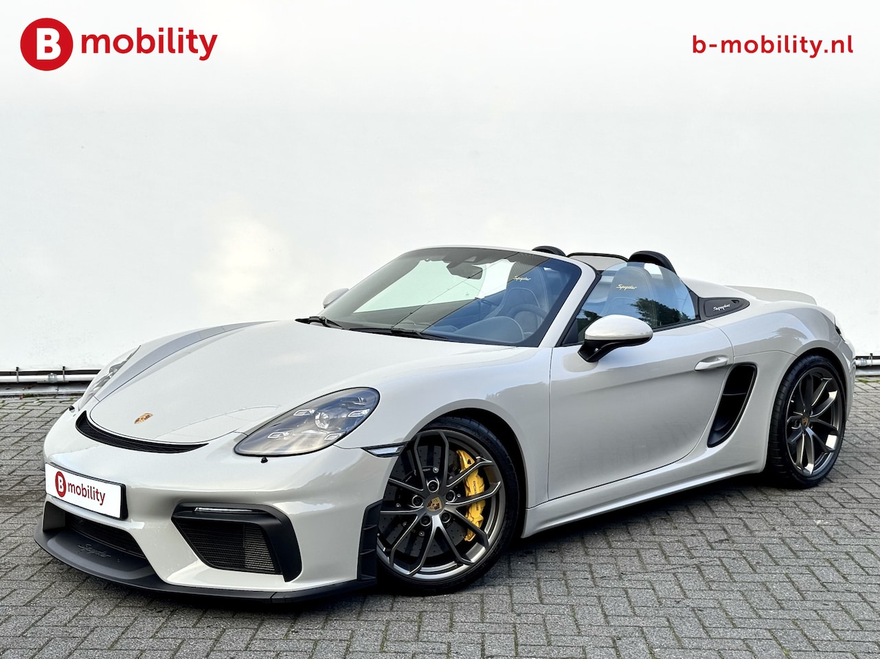 Porsche 718 Spyder - 4.0 421PK Ceramic Sport Chrono Carbon Memory Burmester | Apple CarPlay | PDLS Plus | Adapt - AutoWereld.nl