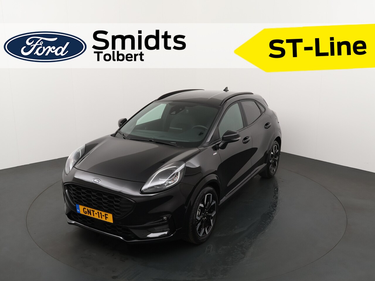 Ford Puma - EcoBoost Hybrid 125 pk ST-Line X | Camera | LED | B&O | Half leer | 18" | Apple Carplay | - AutoWereld.nl