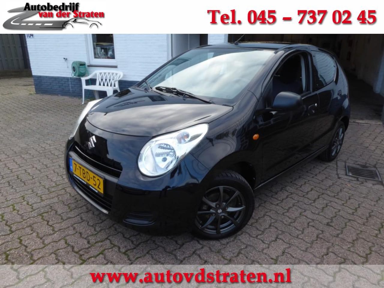 Suzuki Alto - 1.0 COMFORT EASSS/Airco/Diepzwart/Hele mooie auto!!! - AutoWereld.nl