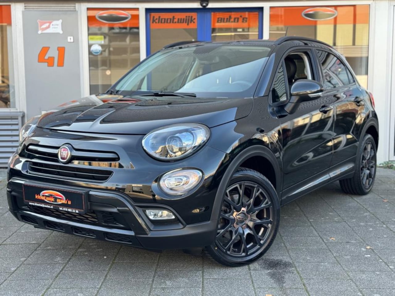 Fiat 500 X Cross - 1.4 Turbo 140PK S-Design Navigatie Leder LM Dealer Onderhouden - AutoWereld.nl