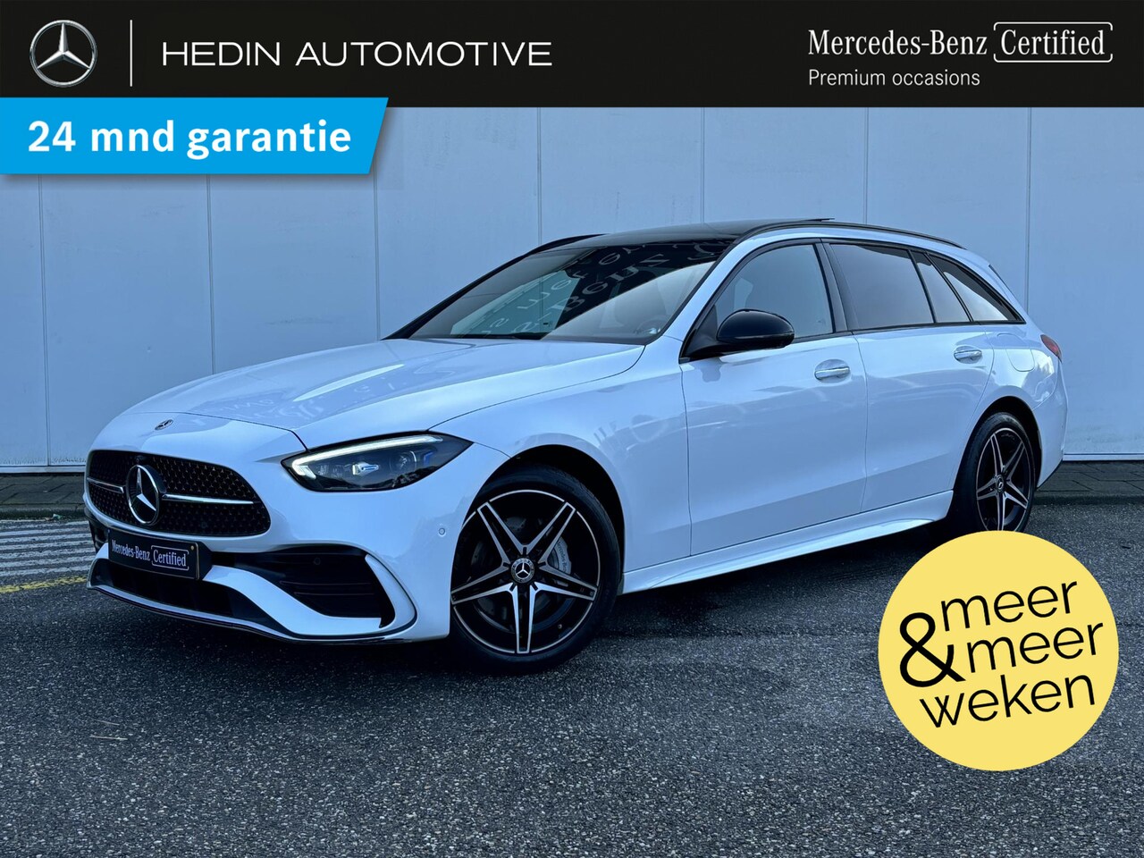 Mercedes-Benz C-klasse Estate - C 300e Automaat Business Line Limited | Nightpakket | Distronic | Panoramadak | 360° Camer - AutoWereld.nl