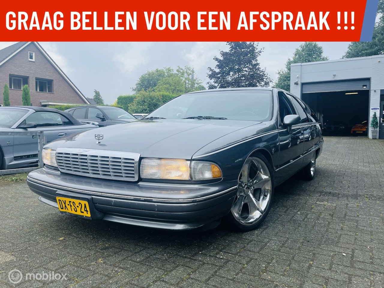 Chevrolet Caprice - USA 5.0 Wagon "Lowrider " 20" LM / Airco / Audio / APK 10-2026 - AutoWereld.nl