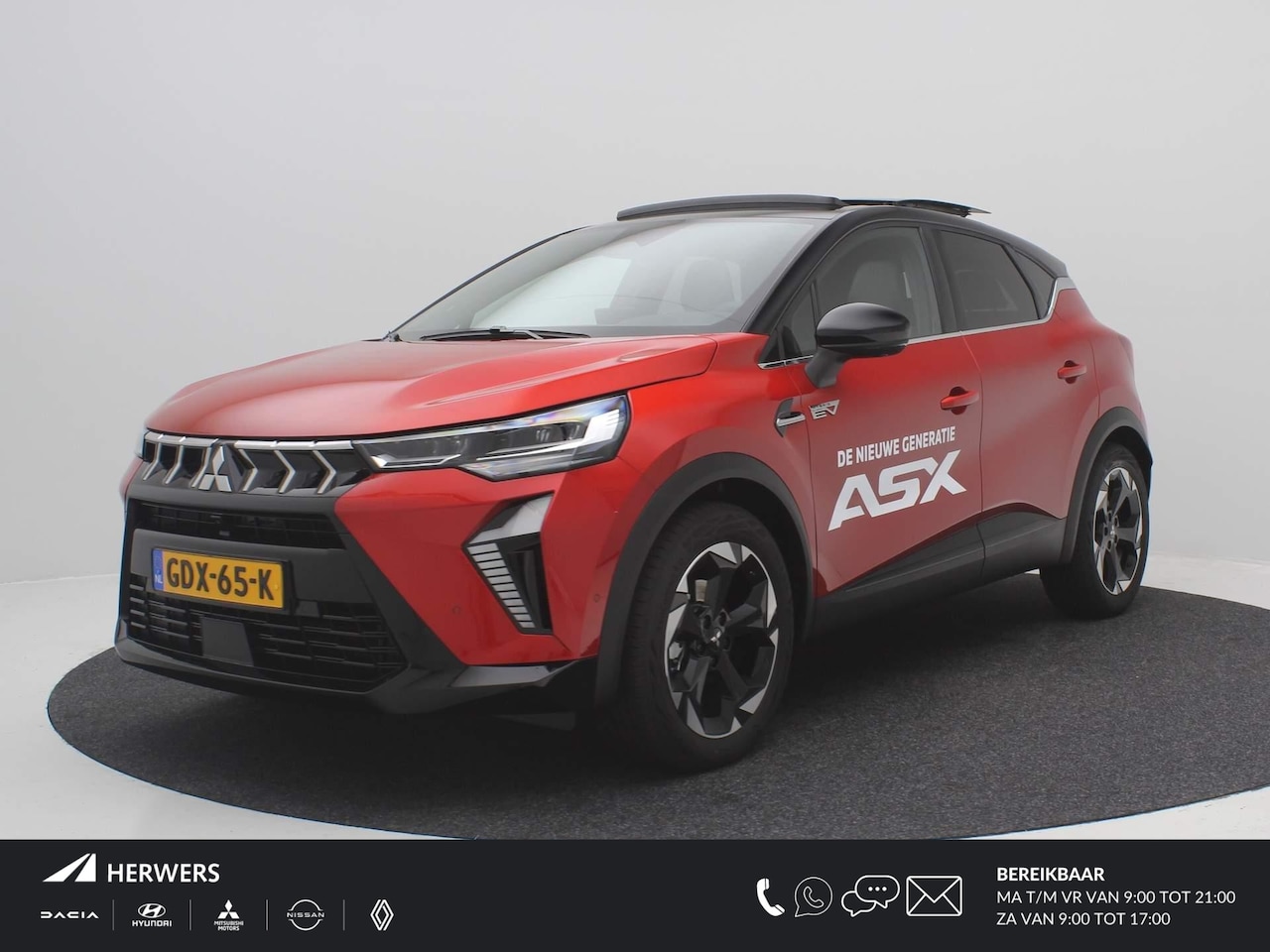 Mitsubishi ASX - 1.6 HEV Instyle AUTOMAAT / Nieuw model / Google Navigatie / Groot Schuif-kanteldak / 18" L - AutoWereld.nl