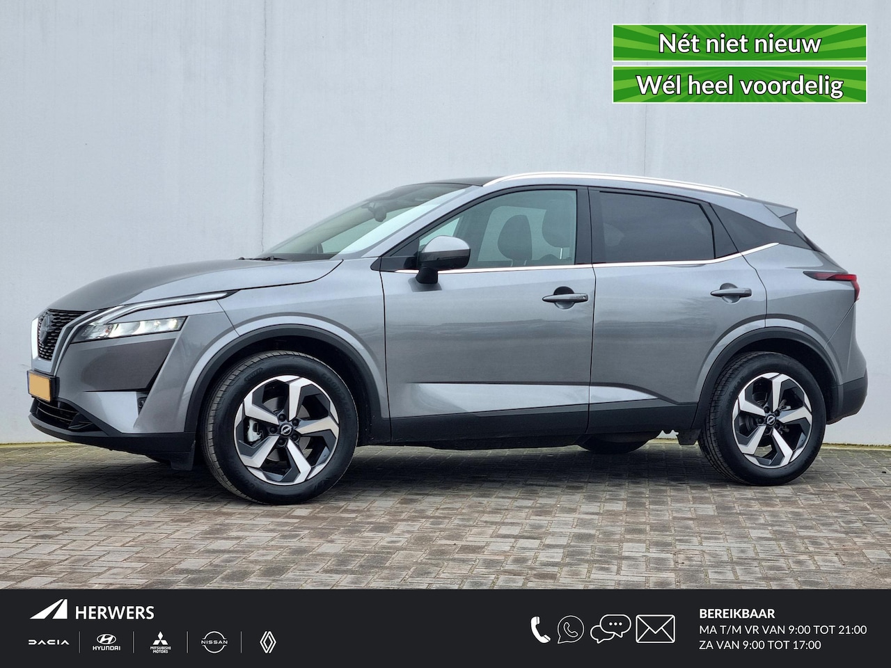 Nissan Qashqai - 1.3 MHEV Xtronic N-Connecta / Trekhaak (1800KG Trekgewicht) / Panoramadak - AutoWereld.nl