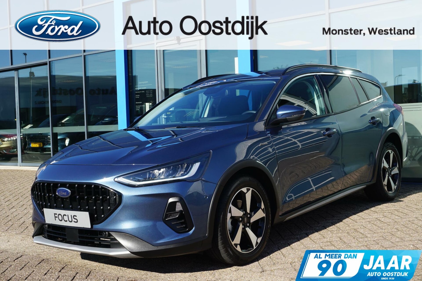 Ford Focus Wagon - 1.0 EcoBoost Hybrid Active 155PK Automaat SYNC 4 Groot Scherm Camera Adaptieve Cruise Blin - AutoWereld.nl