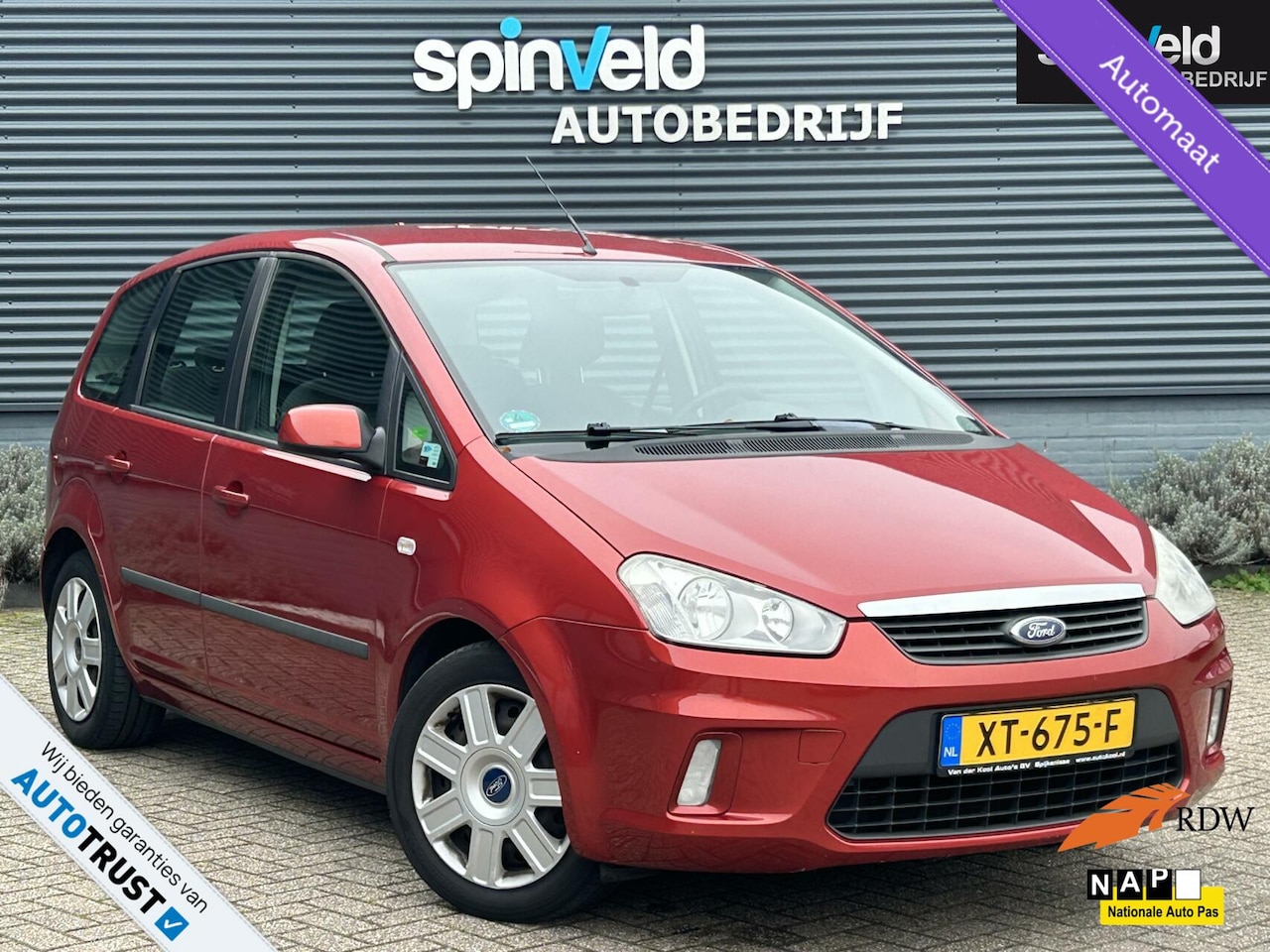 Ford C-Max - 2.0-16V Trend BJ`08 AUT Airco Elekpakket - AutoWereld.nl