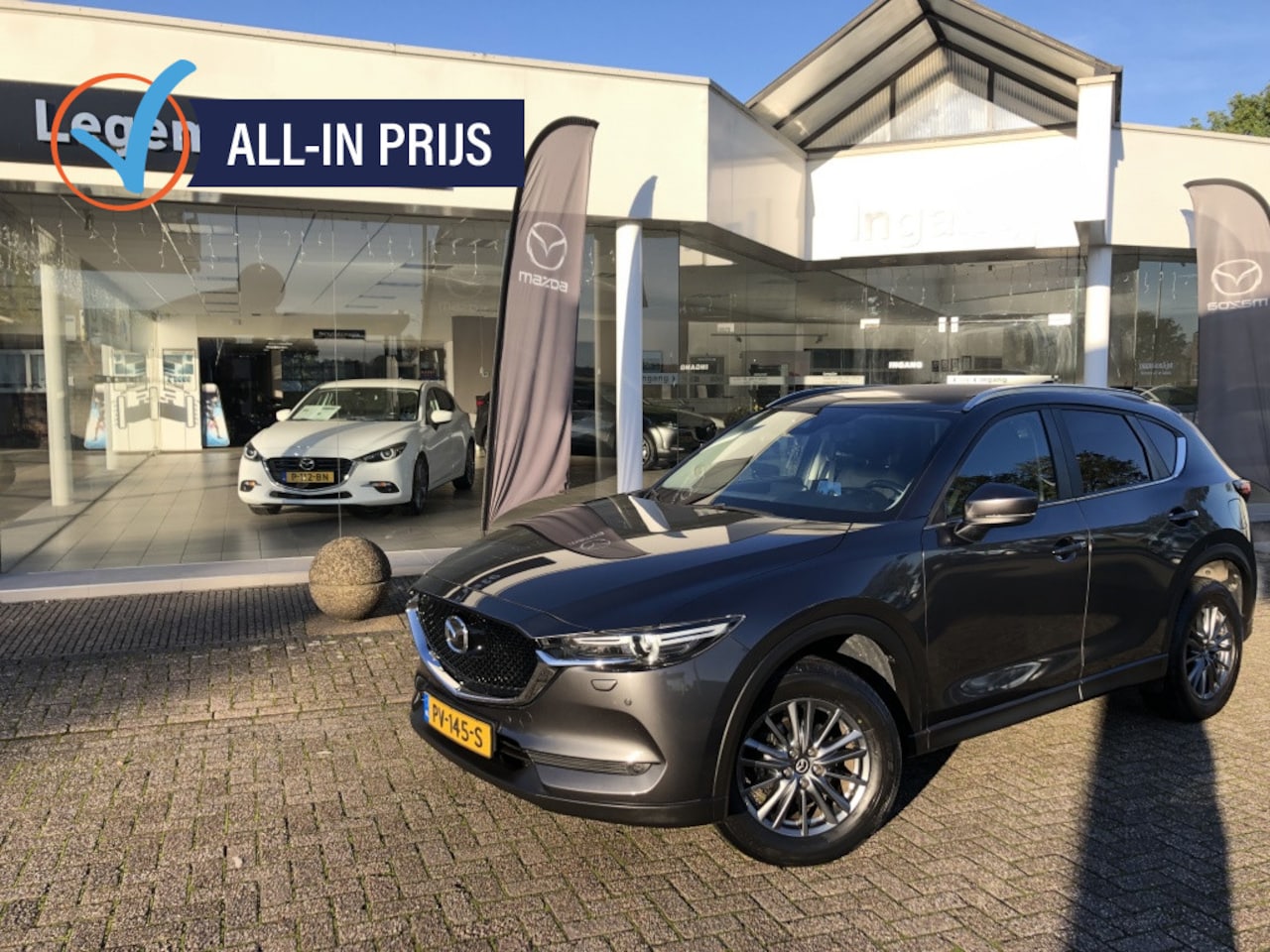 Mazda CX-5 - 2.0 SAG 165 TS+ Trekhaak Camera Reservewiel - AutoWereld.nl