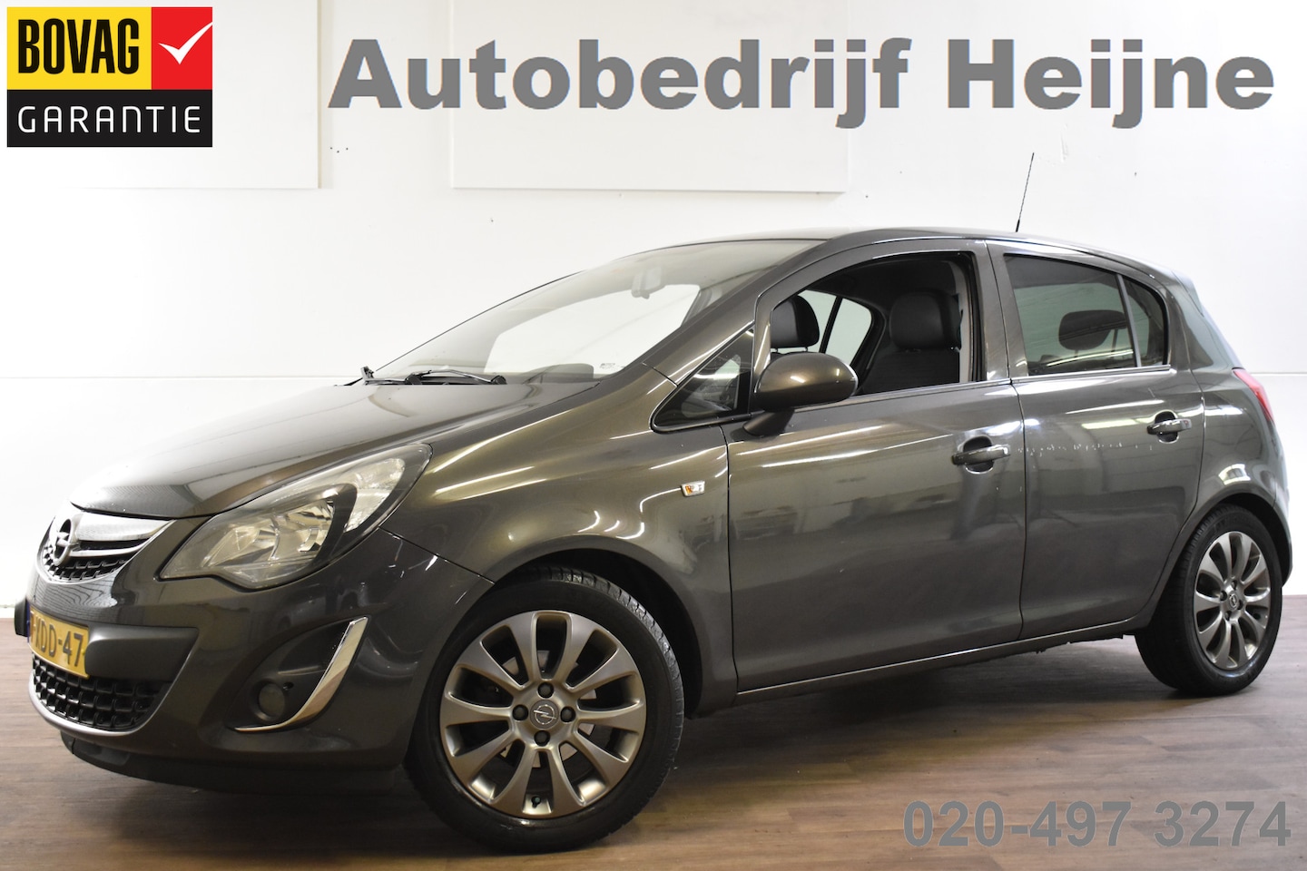 Opel Corsa - 1.4 100PK BLITZ LEDER/AIRCO/BLUETOOTH - AutoWereld.nl