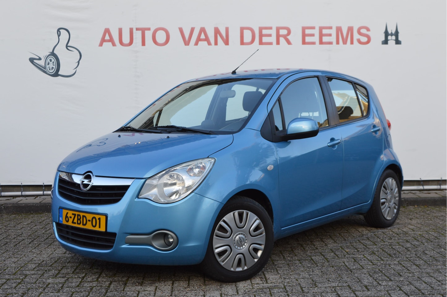 Opel Agila - 1.2 Edition Nap / Airco / 48000KM!! / Hoge zit - AutoWereld.nl