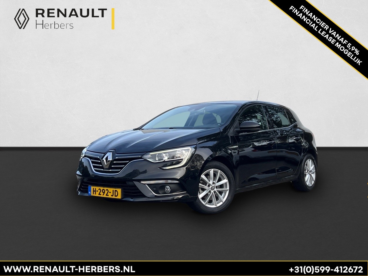 Renault Mégane - 1.3 TCe Limited GROOT NAVI / CAMERA / SLECHTS 31.465 KM - AutoWereld.nl