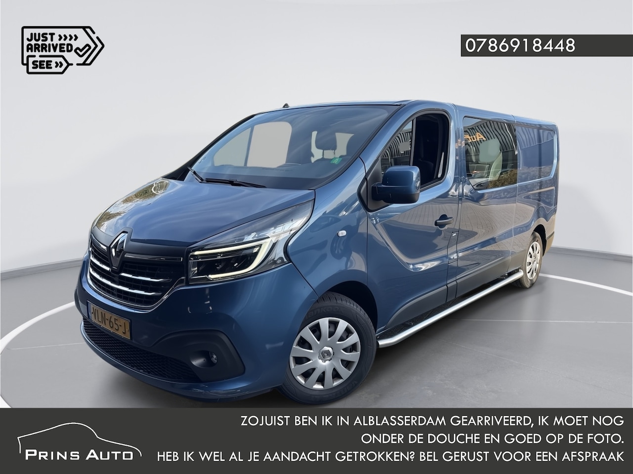 Renault Trafic - 2.0 dCi 120 T29 L2H1 DC Work Edition |TREKHAAK|CRUISE|AIRCO|NAVI| - AutoWereld.nl