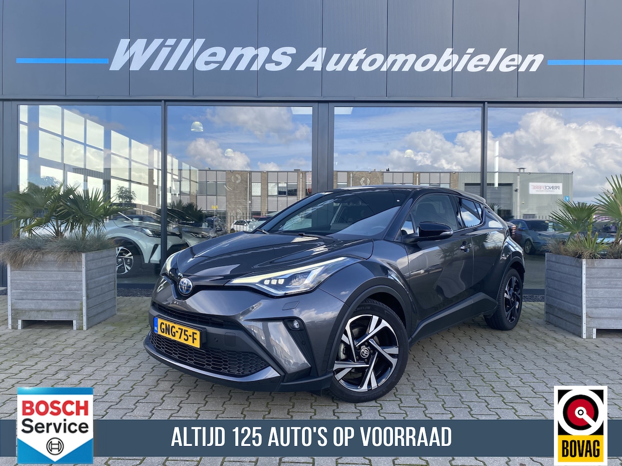 Toyota C-HR - 2.0 Hybrid Dynamic Adaptive Cruise, Stoel & Stuurverwarming, App- Connect - AutoWereld.nl