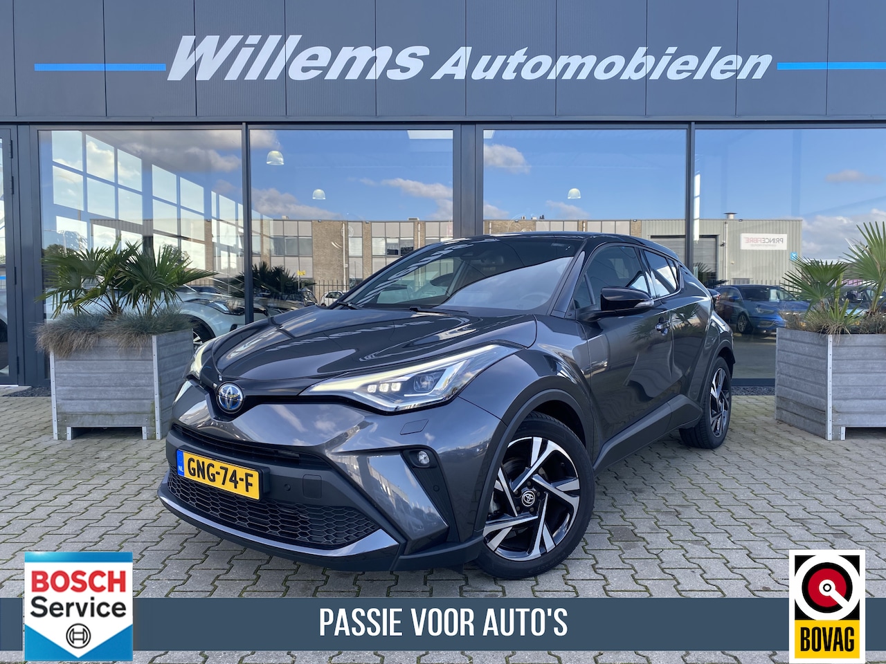 Toyota C-HR - 2.0 Hybrid Dynamic Adaptive Cruise, Stoel & Stuurverwarming, App- Connect - AutoWereld.nl