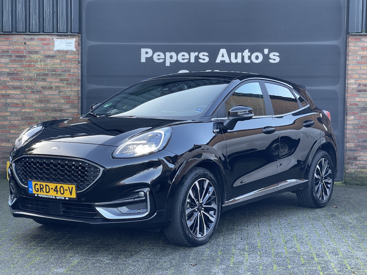 Ford Puma - 155PK EcoB Hybrid ST-Line Vignale 4 Jr Garantie Navi Pano-Dak Leder ACC Trekhaak Winter-pa - AutoWereld.nl